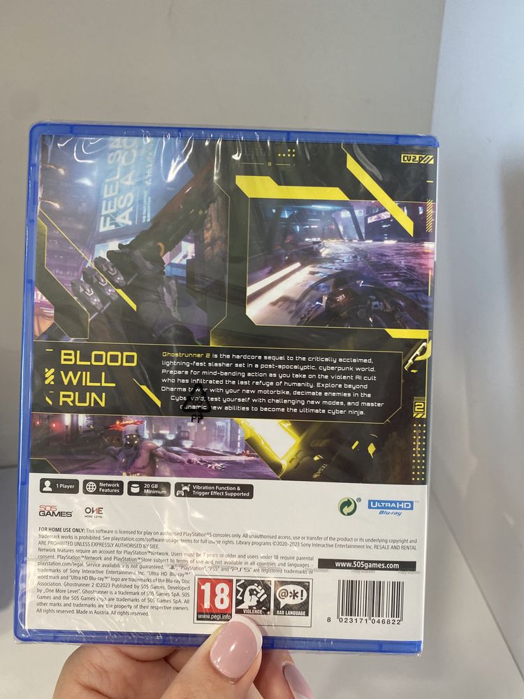 Gra Ghostrunner 2 na ps5 NOWA