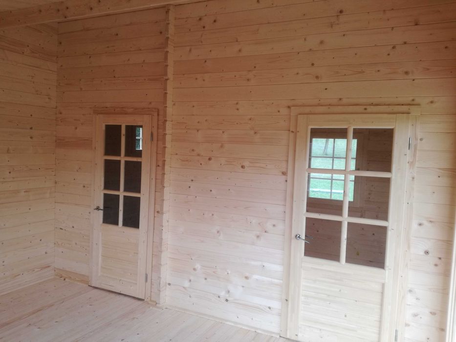 Domek letniskowy drewniany bez pozwolenia taras