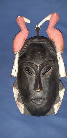 Maska Afryka Kongo/Zair oryginał Etno antyk