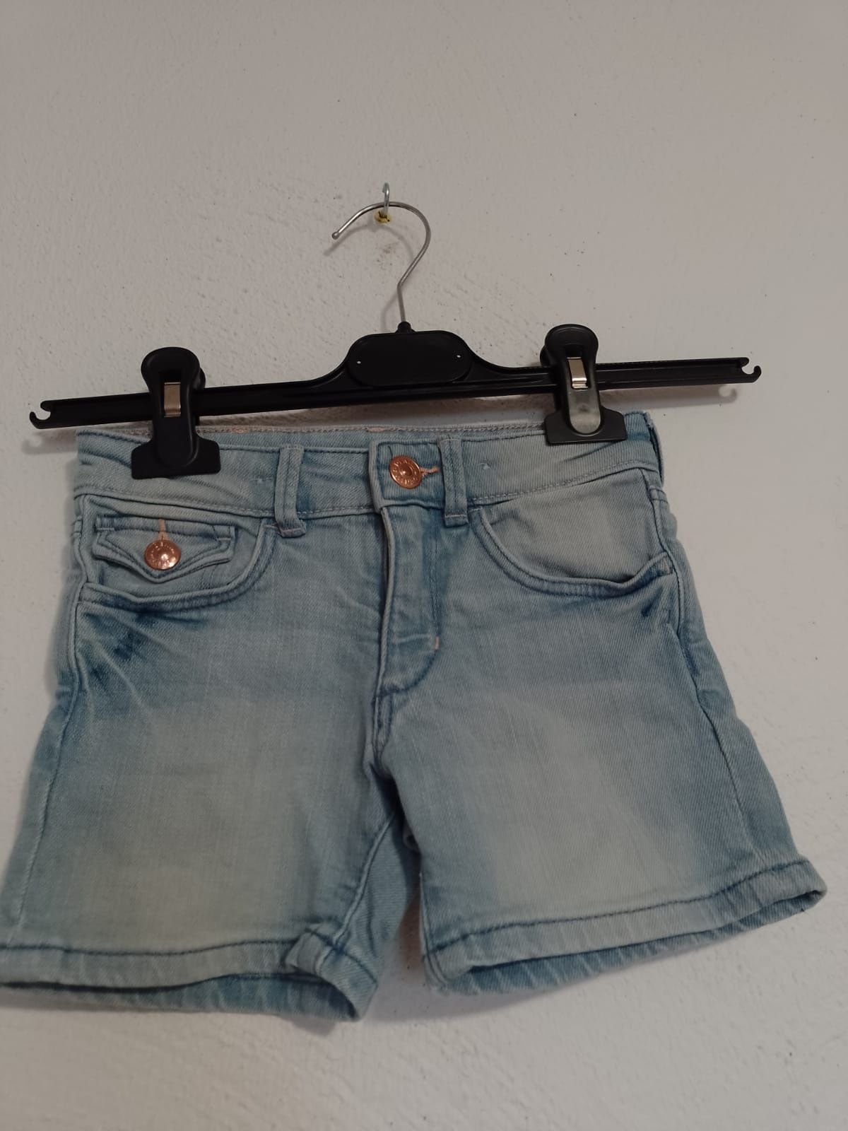 Spodenki letnie jeansowe H&M, rozm 110