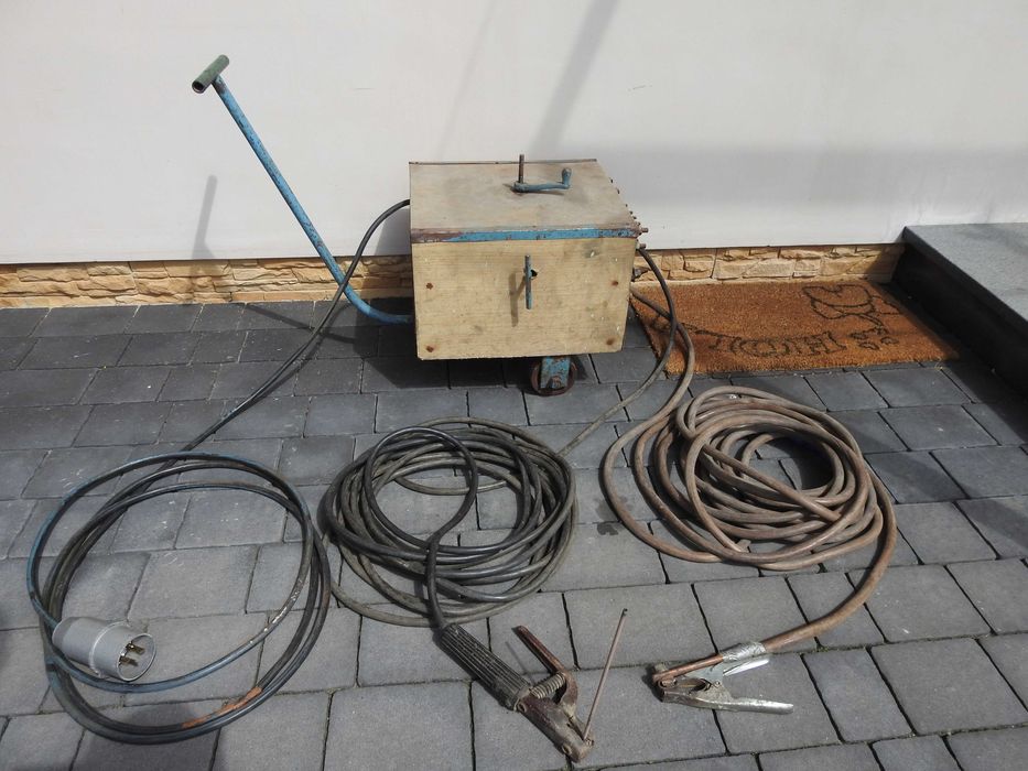 Spawarka transformatorowa z rozruchem i prostownikiem na 230V lub 400V
