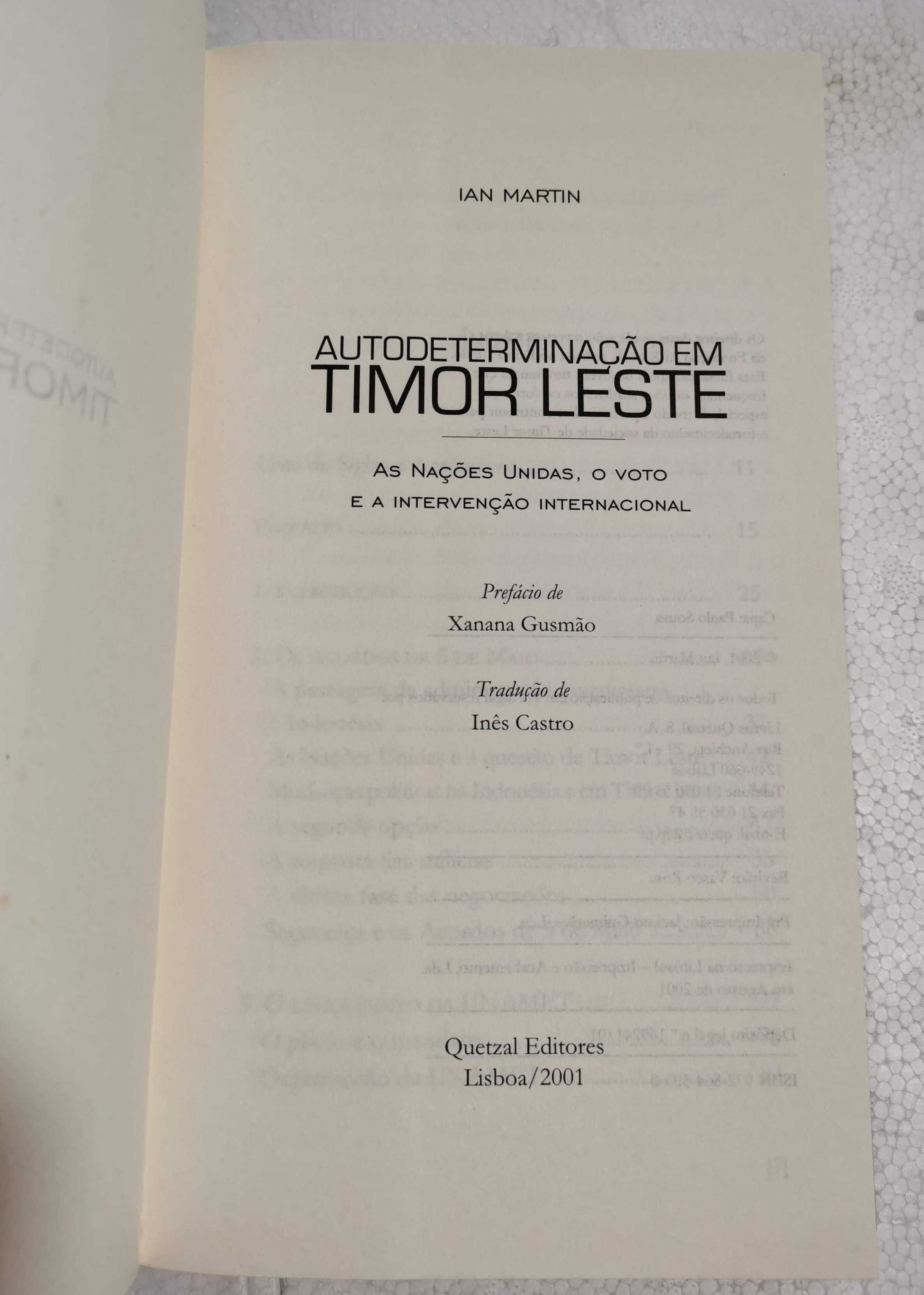 Autodeterminação em Timor Leste - Ian Martin