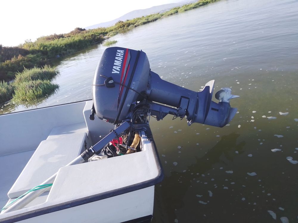 Vendo barco vega com motor 9.9