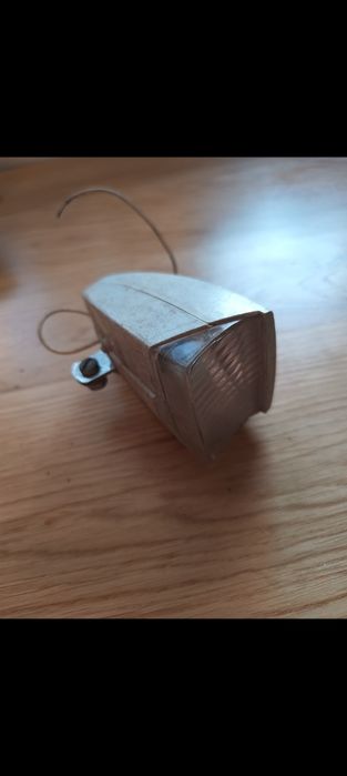 Lampa do roweru z PRL-u. Lampa do roweru Romet Wigry