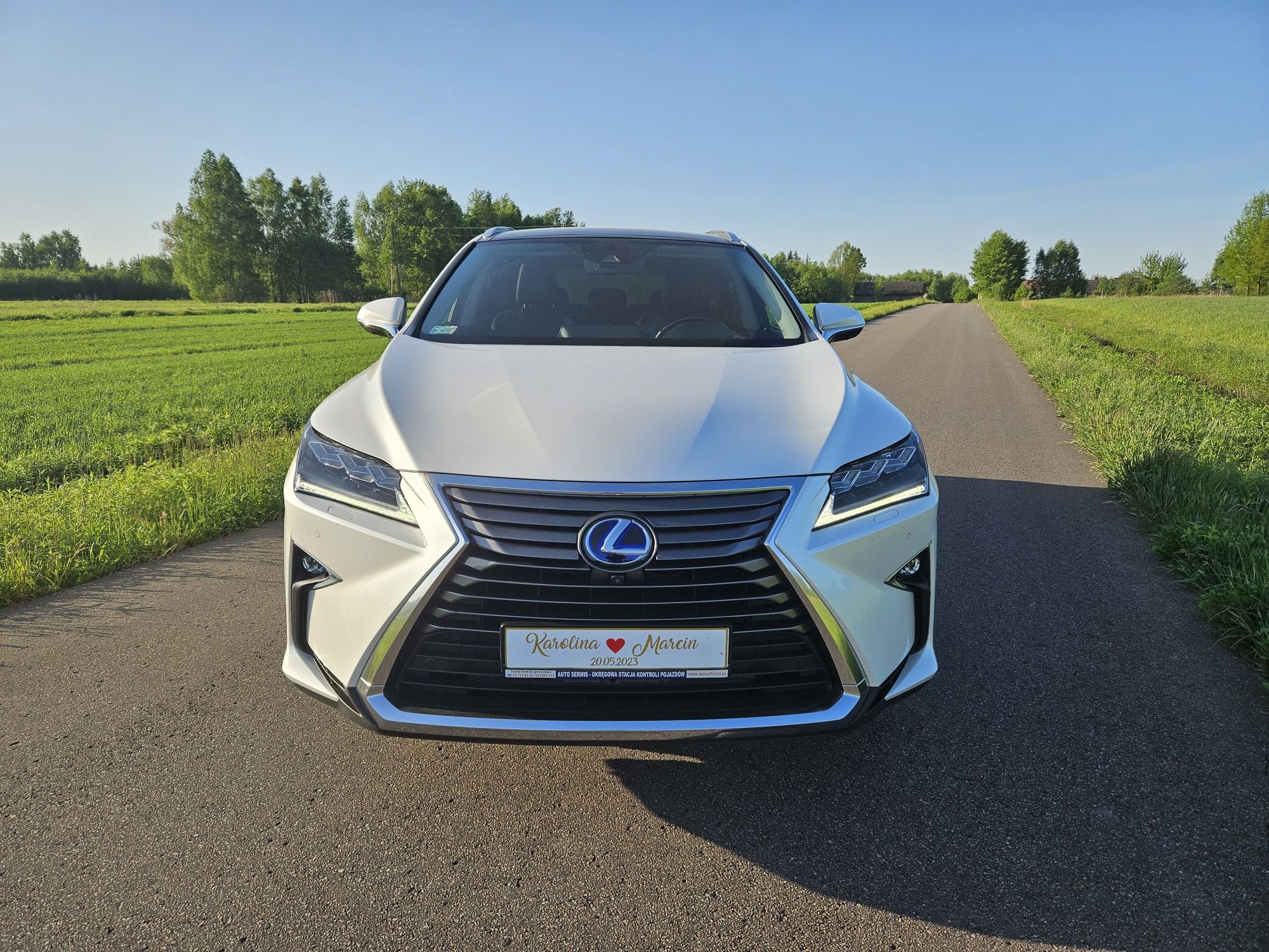 Zawiozę do ślubu Lexus RX450H samochód do ślubu