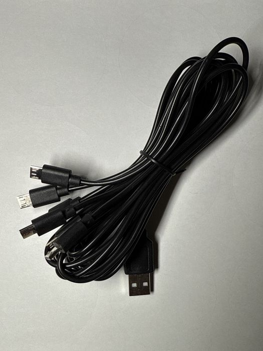 Кабель USB на 6 micro USB (разветвлитель)