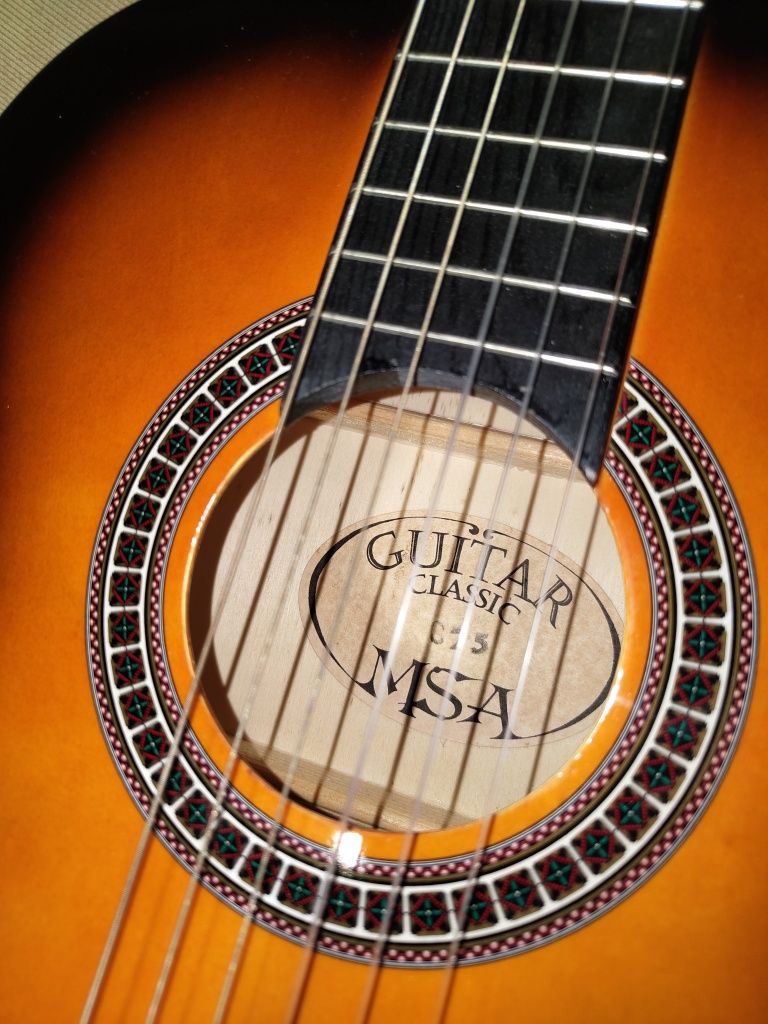 Gitara klasyczna MSA C25 oraz craftman NO C31