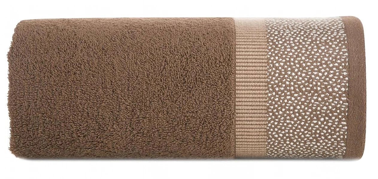 Ręcznik 70x140 Bawełniany Kąpielowy 485g/m2 Marit 02 C.Brąz