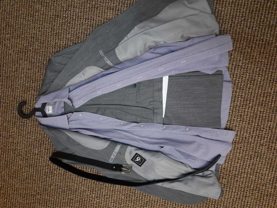 Костюм классический VD One в подарок чехол, рубашка, пояс