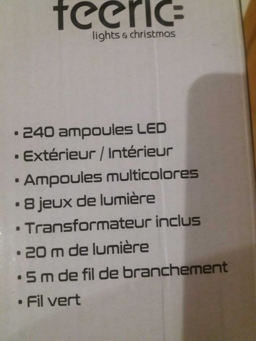 Luzes para Árvore de Natal