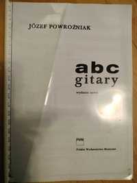 Podręcznik ABC gitary Józef Powroźniak do nauki gry