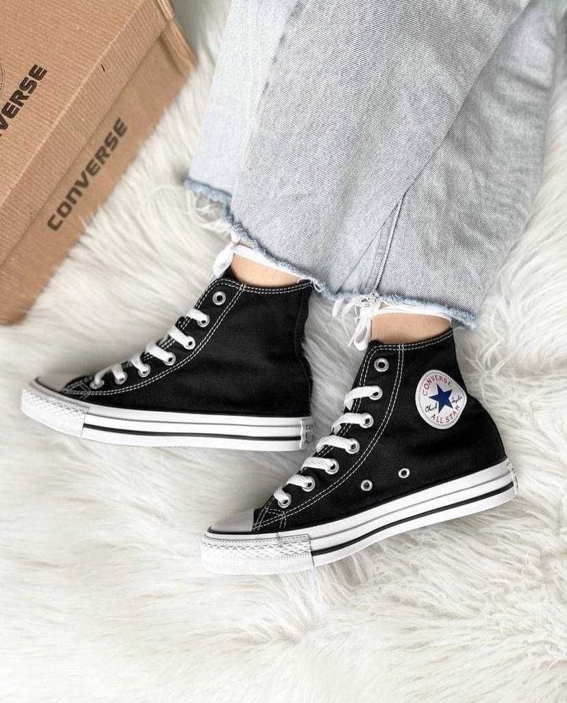 Високі кеди Converse All Star, 36,37,38,38,40,41,42,43,44 Конверс