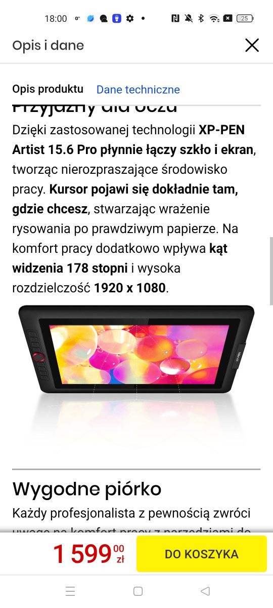 Nowy tablet graficzny