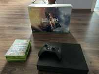 Sprzedam Xbox One S 1TB + 4 gry + pudełko