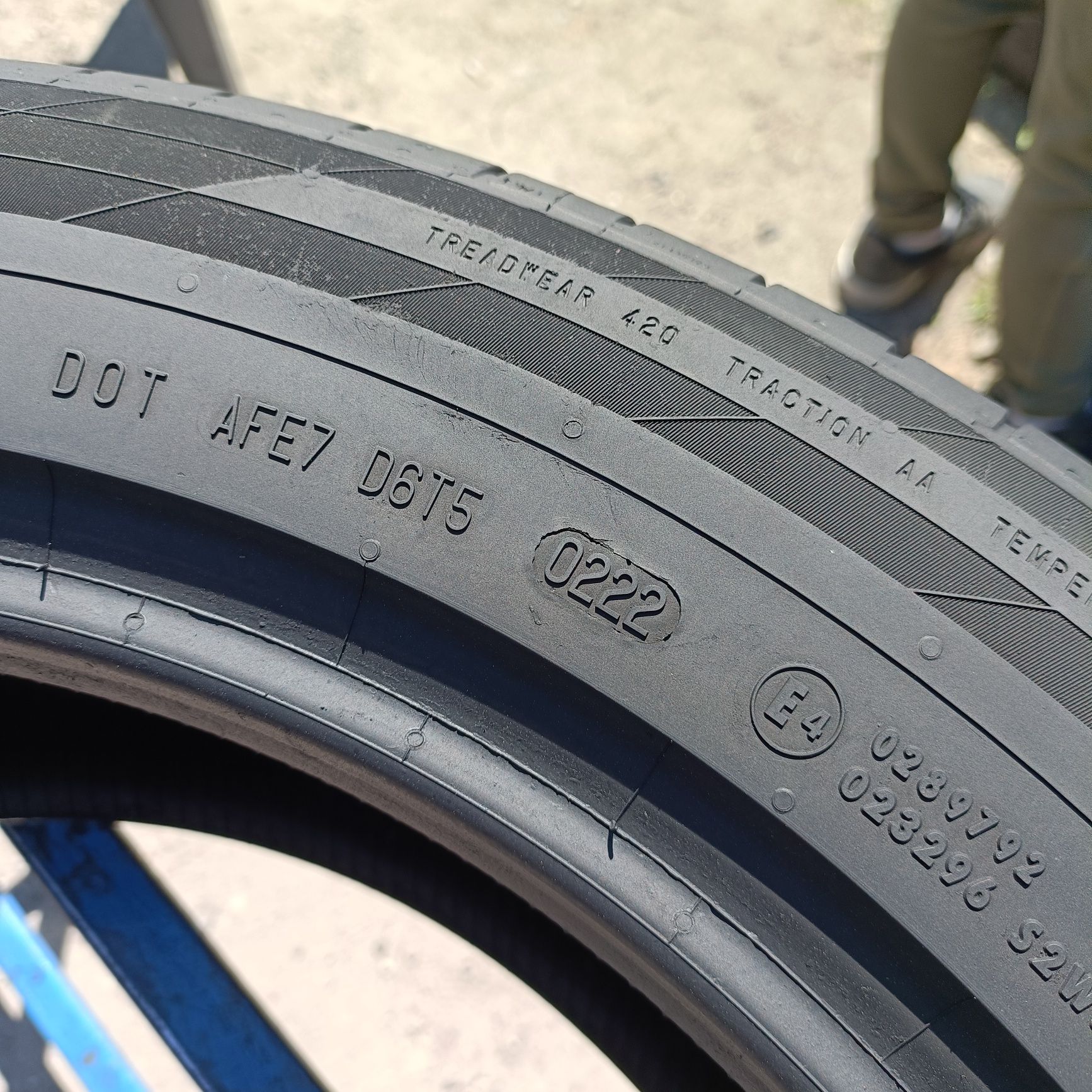 2 lub 4 sztuki 235/55r19 Continental ContiSportContact 5 z 2022r 7.2mm