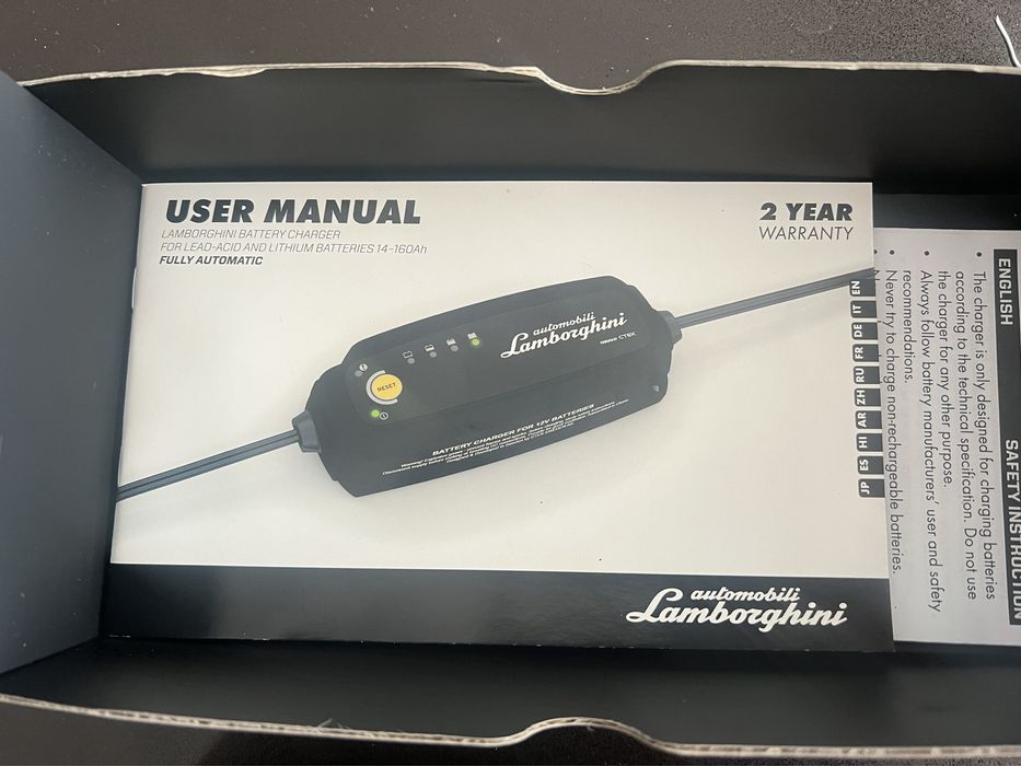 lamborghini зарядное устройство для аккумуляторов