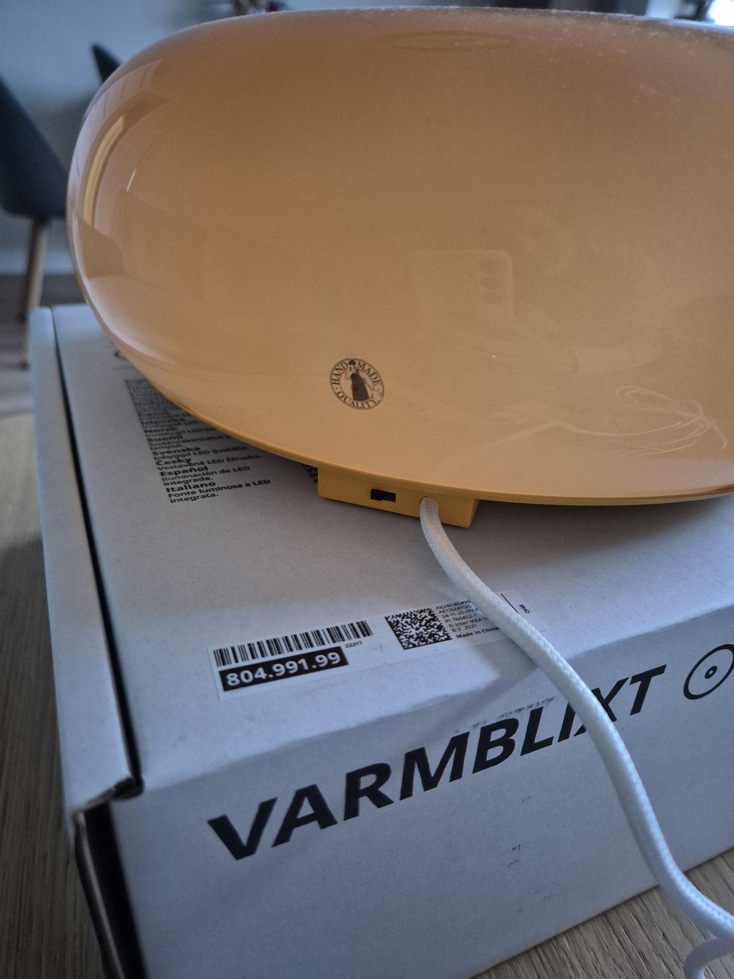 Lampa donut ikea varmblixt