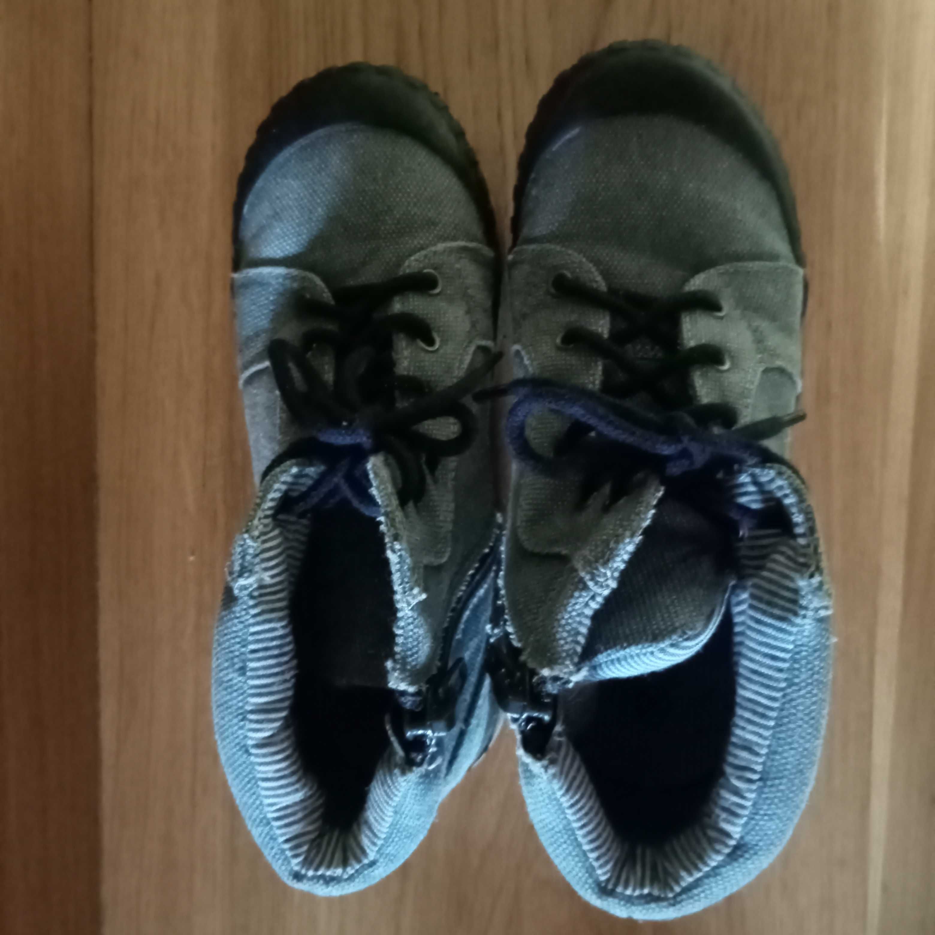 Jak nowe 30 buty jesienne ne przejściowe trzewiki traperki dziewczęce