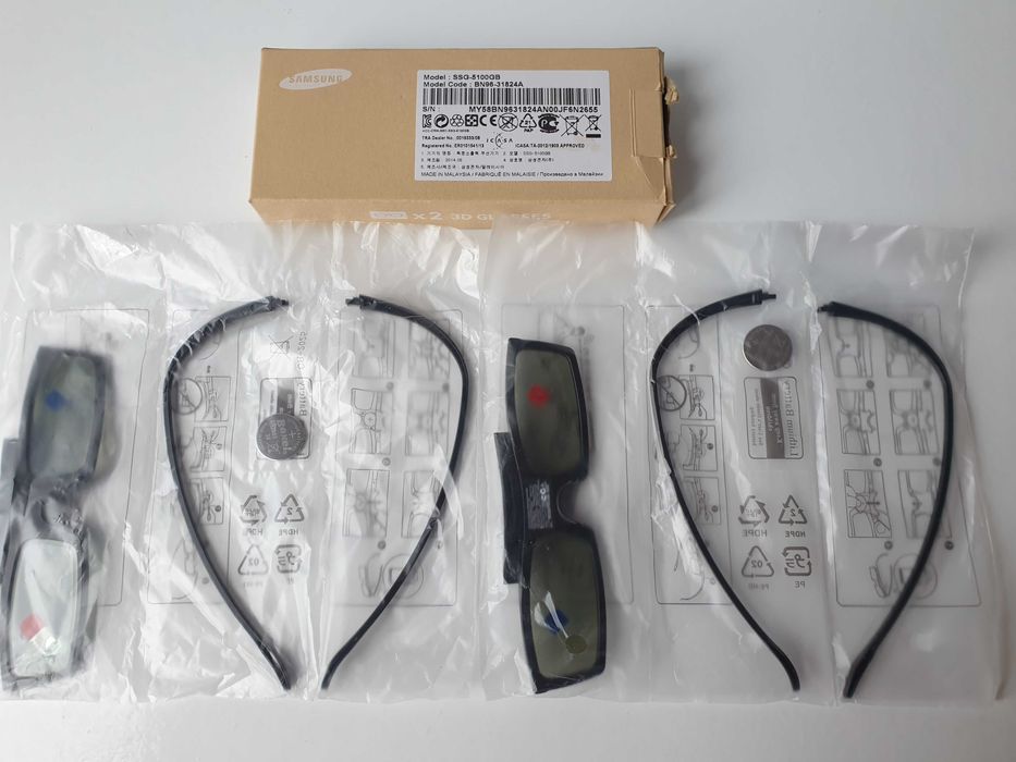 3D окуляри Samsung ssg 5100gb + батарейки 2