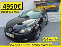 Vw Golf 6 Sw 1.6Tdi 105Cv 05/2013