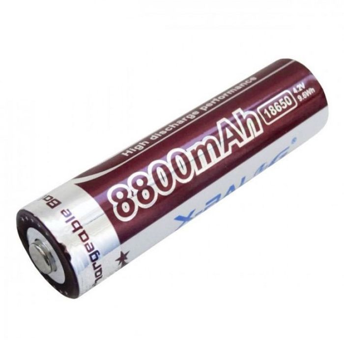 Акумулятор 18650 на 8800 mAh, Li-Ion, X-Balog / Акумуляторна батарейка