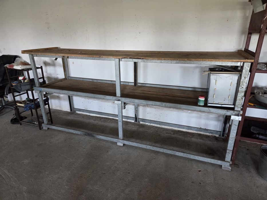 Regał ocynkowany Masywny 300x120