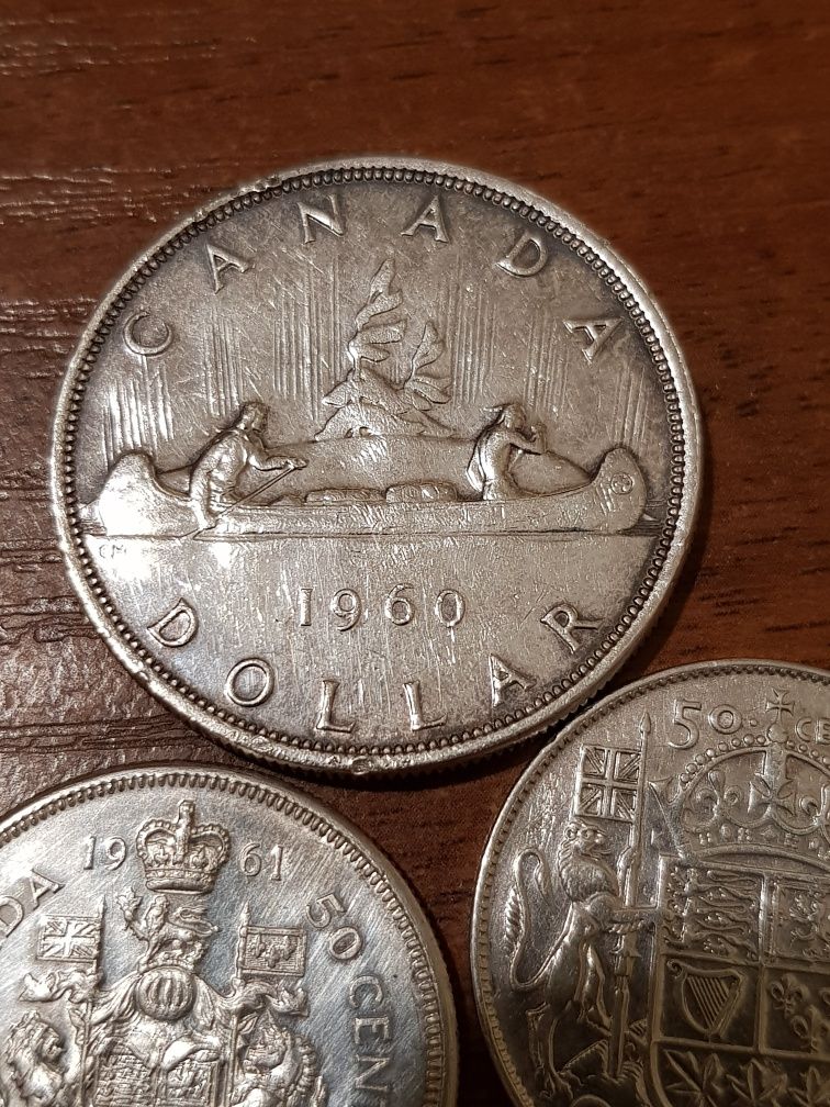 Монеты канады, доллар канады