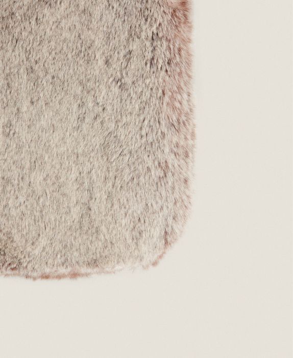 Saco Grande De Água Quente Pelo Sintético Zara Home NOVO