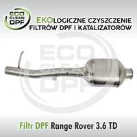 Range Rover -DPF, Filtr cząstek stałych, katalizator, SCR, FAP.