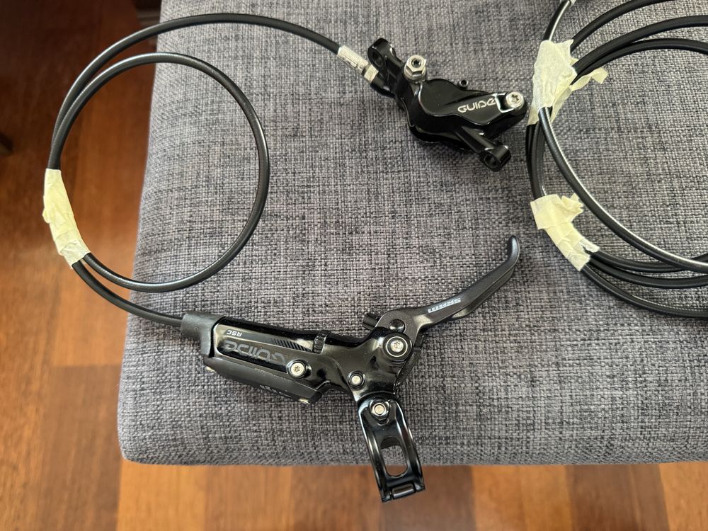 SRAM GUIDE RSC hamulce 4 tłocz Enduro Trail DH Shimano Hope Trickstuff