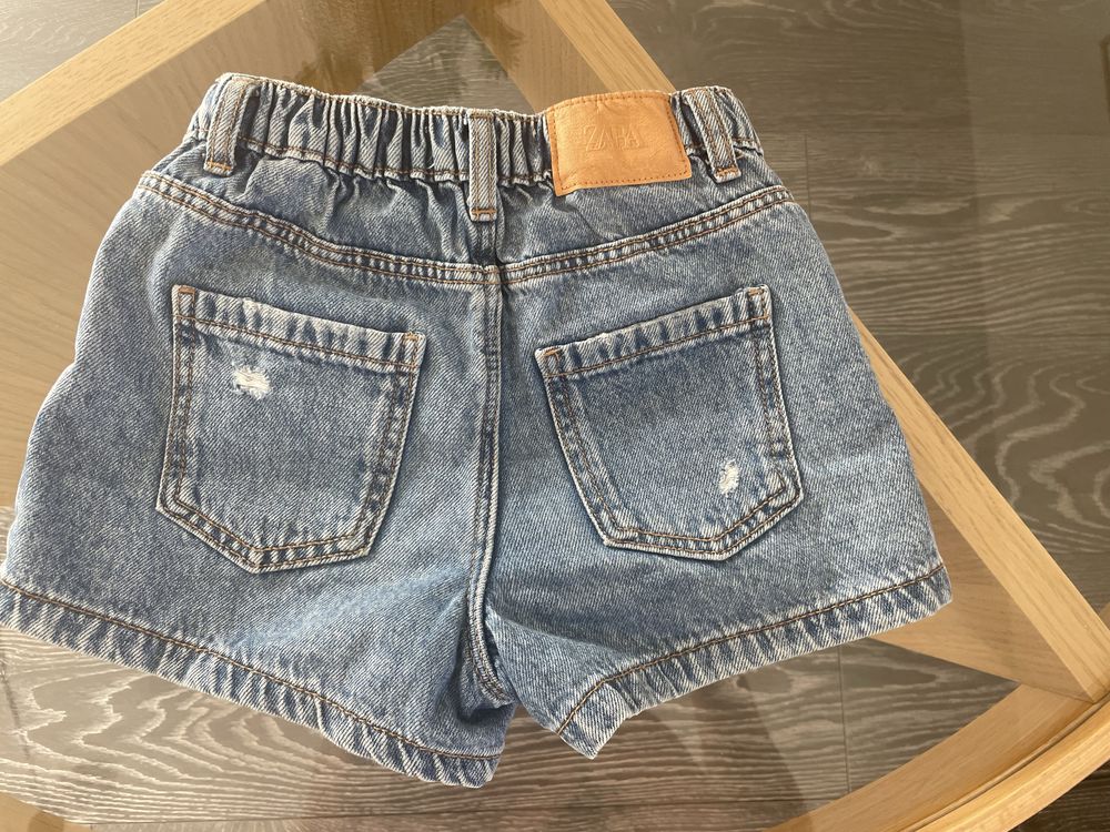 Spodenki Zara jeans r.116 6 lat