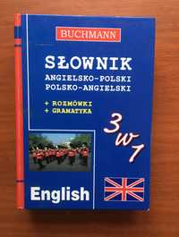 Słownik angielsko-polski + rozmówki * Buchmann