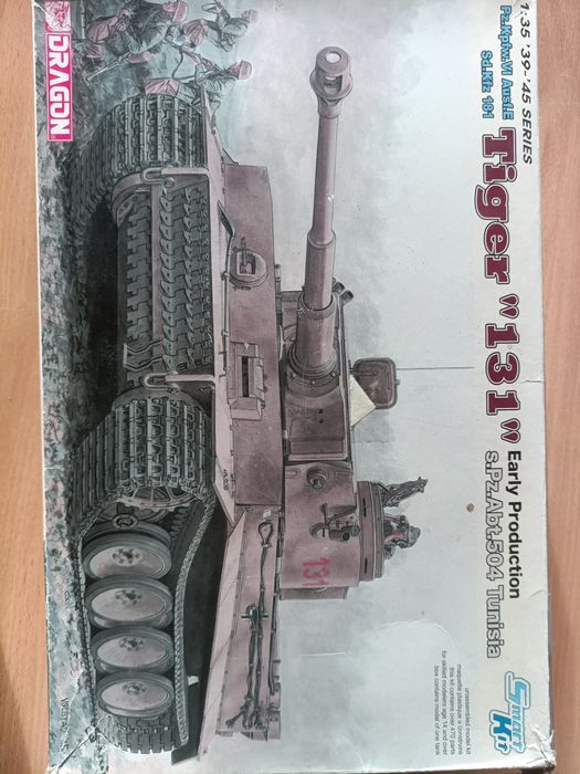 Model  Dragon do sklejania Tiger Tygrys 131