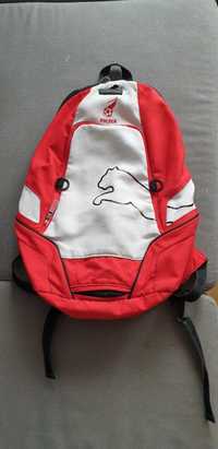 Plecak Puma Polska czerwono-biały na piłkę