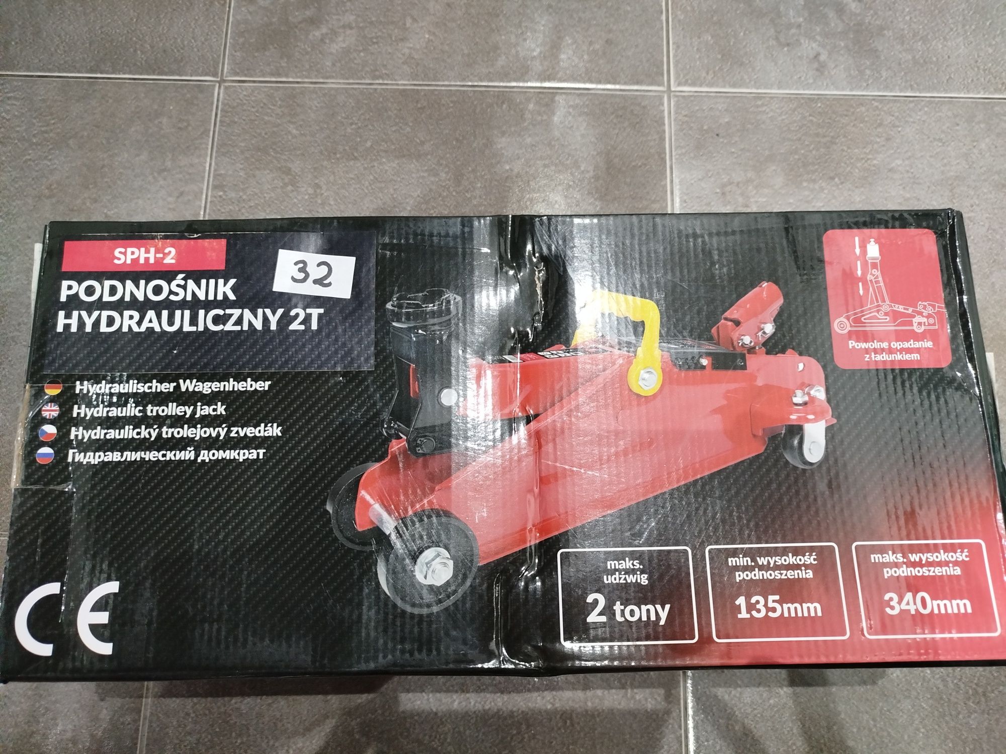 Podnośnik hydrauliczny żaba Schmith