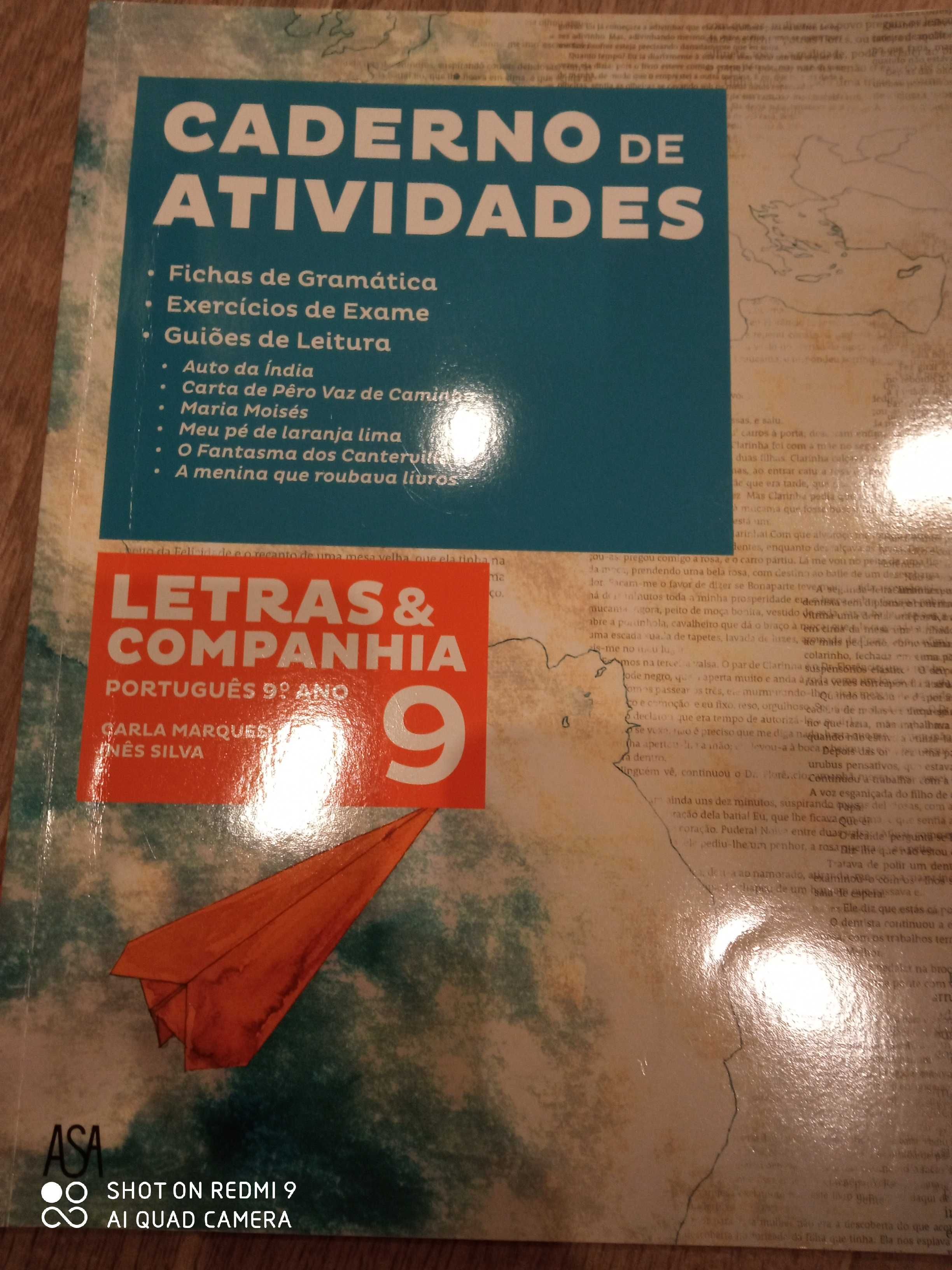 Caderno de Atividades Letras & Companhia 9 Português 9º Ano -