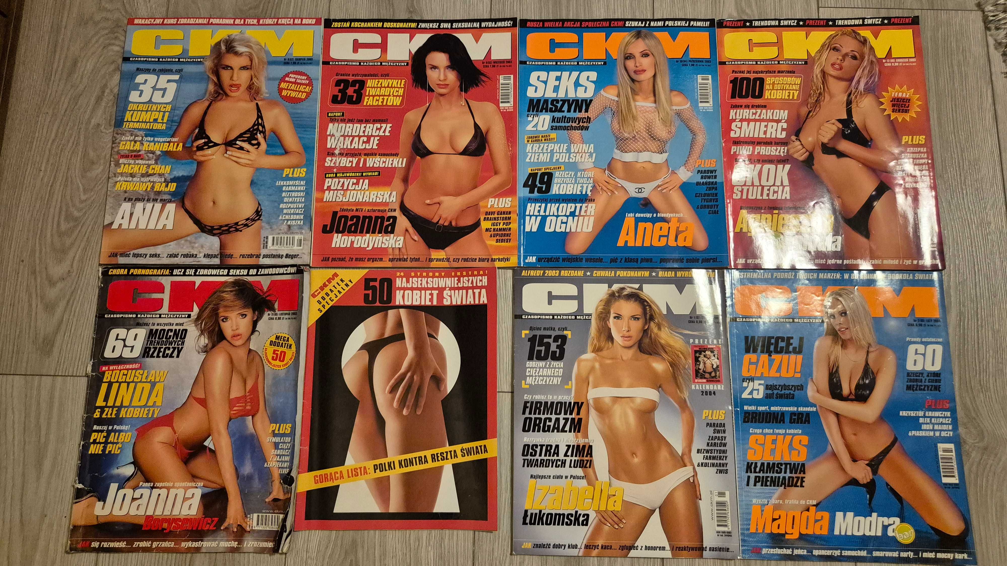 Magazyn CKM mix numerów z lat 2000, 2001, 2002, 2003, 2004