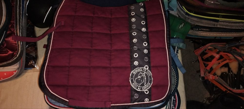 Komplet eskadron nici burgundy full dl