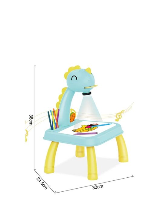 Інтерактивна дитяча іграшка дитячий стіл столик проектор для малювання