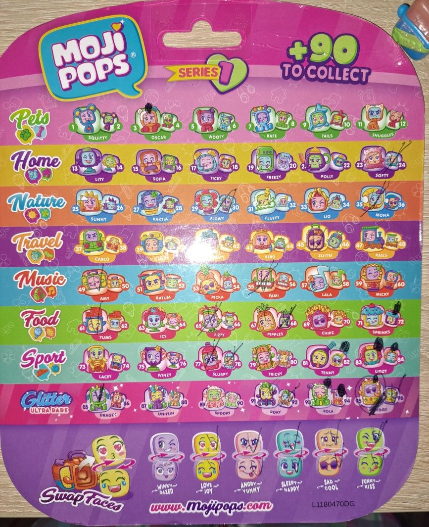 Моджи попс moji pops