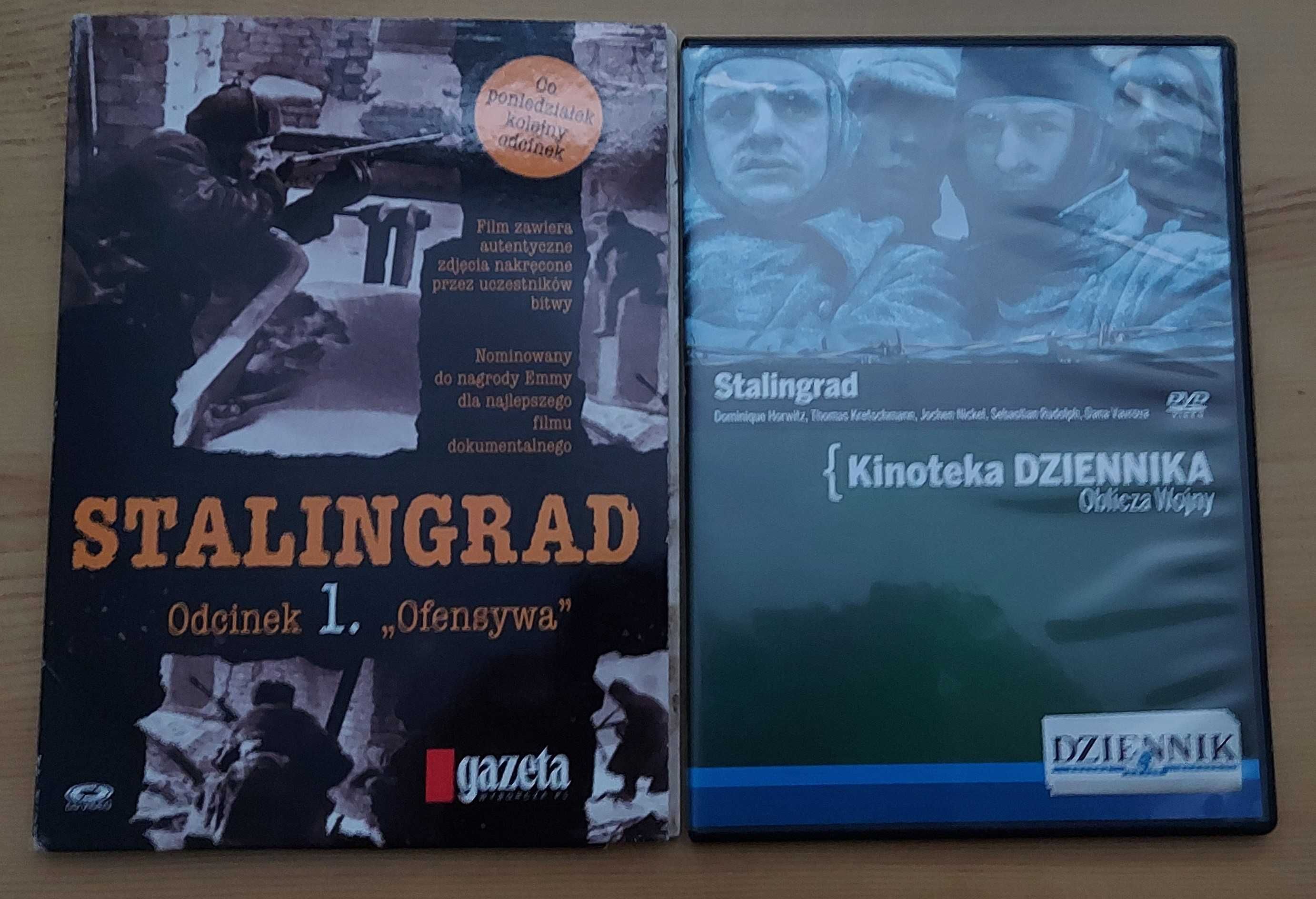 II wojna światowa Stalingrad(fab)+Stalingrad serial (dok) 15zł zestaw