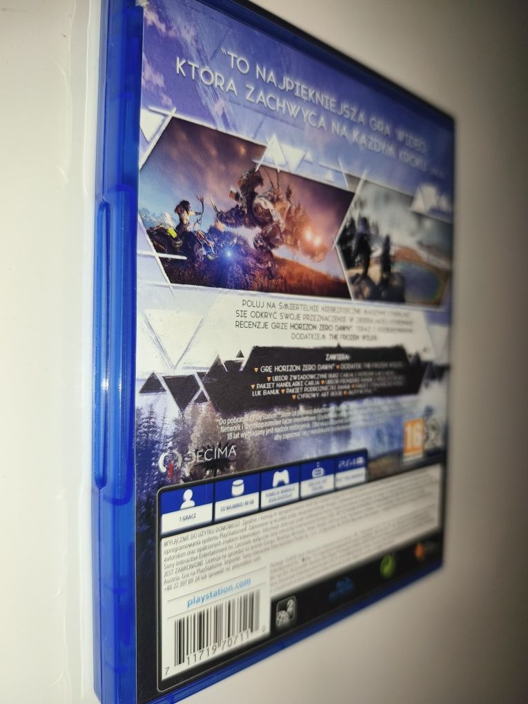 Gra Ps4 Horizon zero dawn PL gry PlayStation 4 Sniper UFC GTA V Mafia