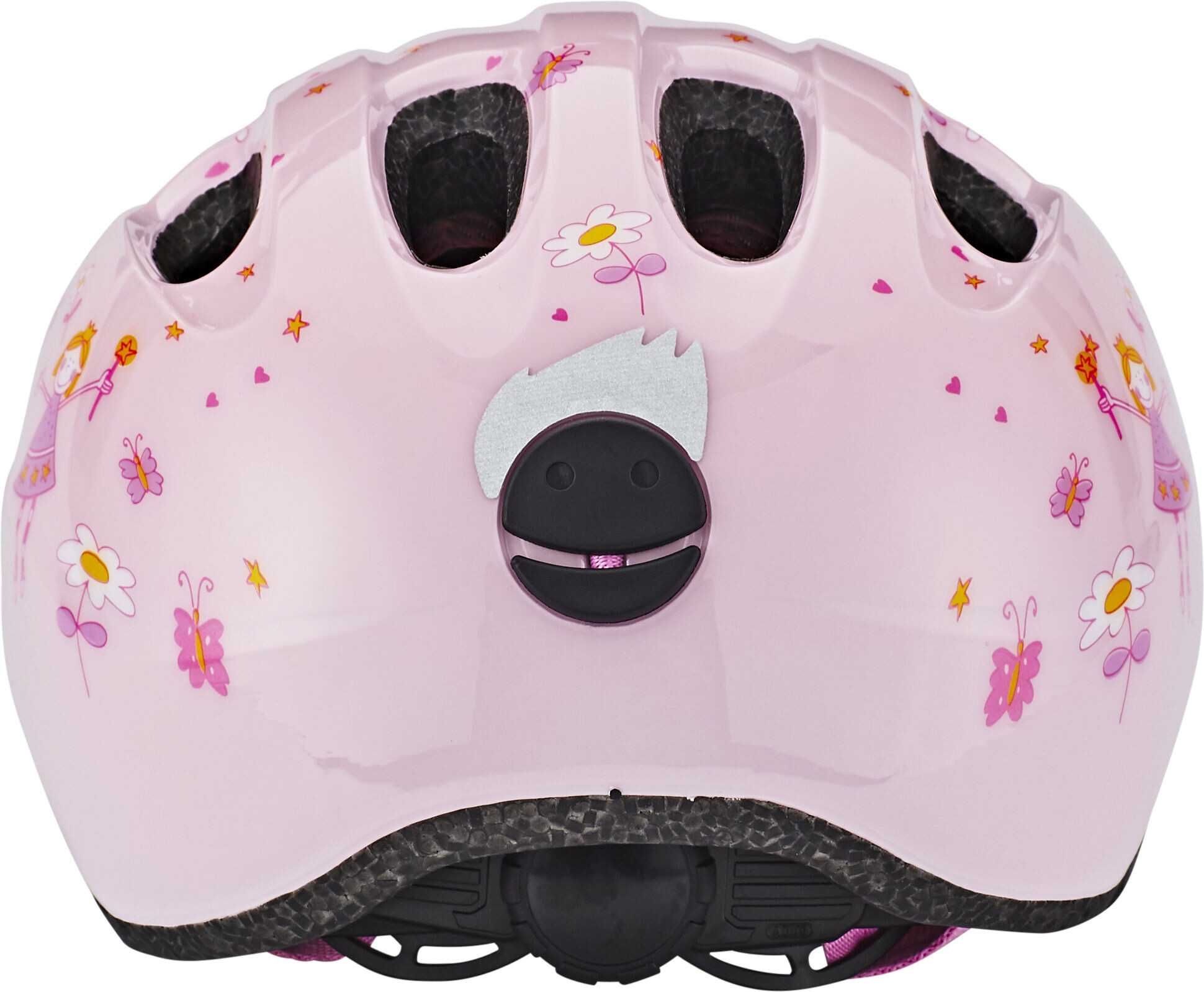 Abus SMILEY 2.0 Rose Princess S 45 50 kask rowerowy dziewczęcy junior