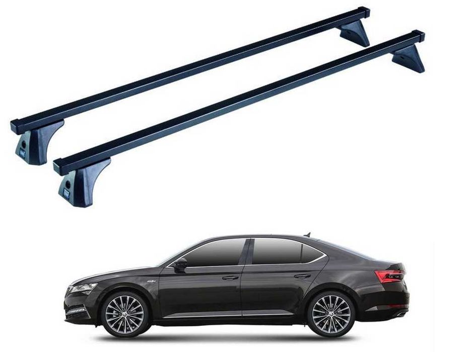 Bagażnik Dachowy Skoda SUPERB III lift 2019 do 2024 belki relingi dach
