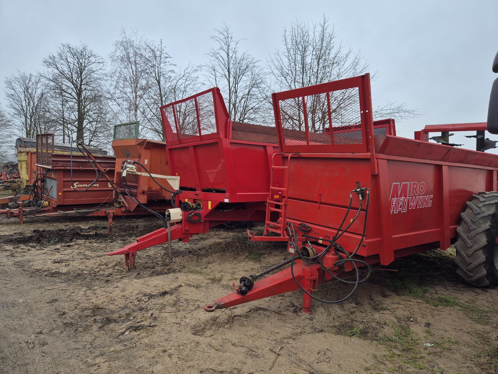Rozrzutnik obornika Agrimat, 8 ton okazja.