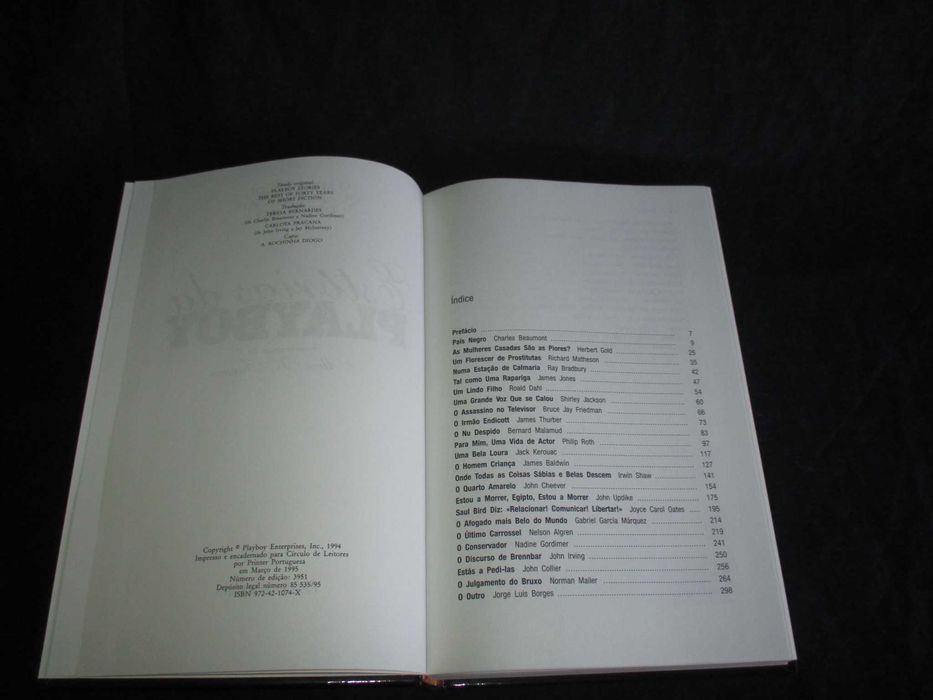 Livro Estórias da Playboy O melhor de quarenta anos de ficção