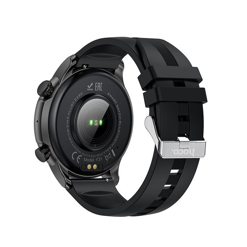 Smartwatch Hoco 1,46" TFT IP67 z funkcją rozmowy Y31 czarny