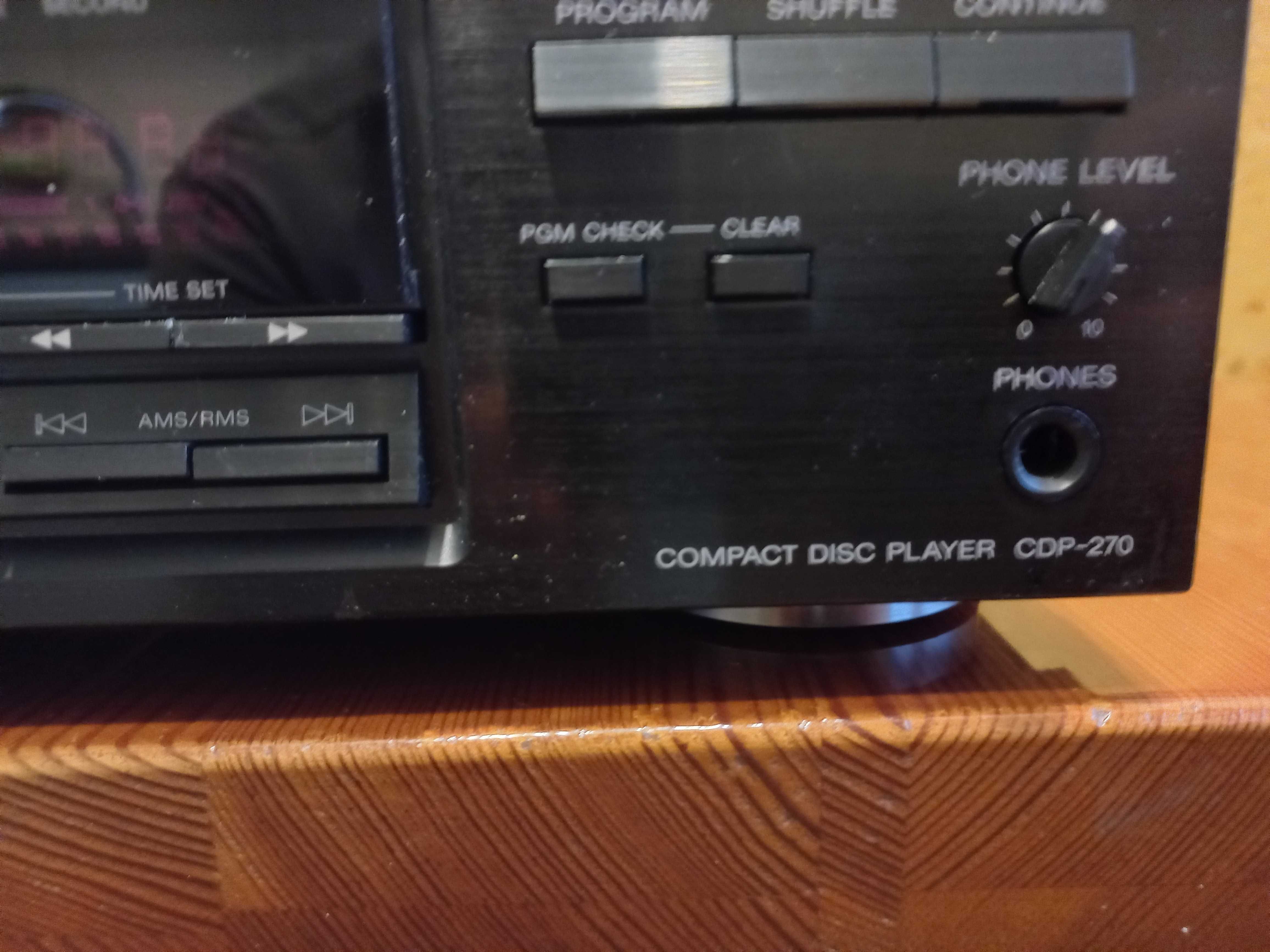 CD проигрыватель Sony cdp 270