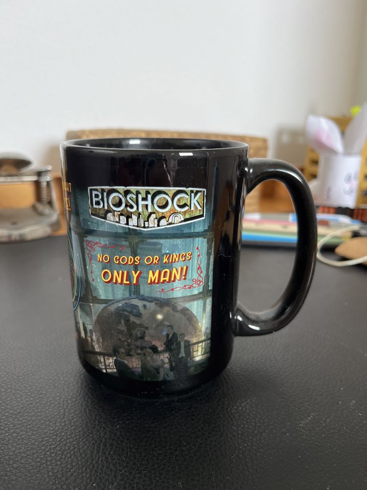 Bioshock - Caneca grande (xbox 360 playstation 3 jogo)