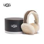 Вовняні навушники UGG колір бежевий